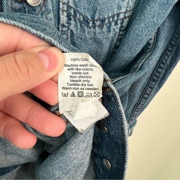 Madewell The Oversized Jean Jacket in Capstone Wash size extra extra small - Picture 11 of 11